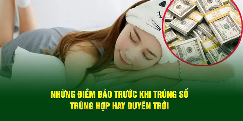 Những điềm báo trước khi trúng số nhặt được tiền trên đường